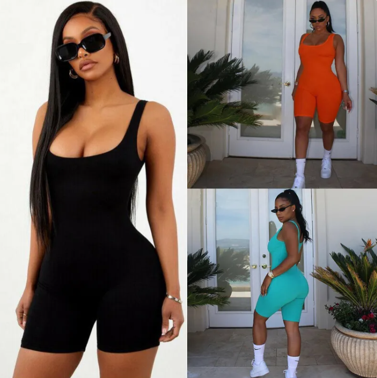 Women's Tight Hip-Lift Sports Jumpsuit